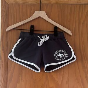 Abercrombie & Fitch Women's Navy Athletic Shorts